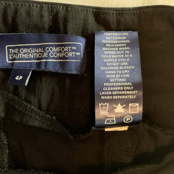 Reitmans Petite Outdoor Skirt Black Size 4 - Picture 5 of 10